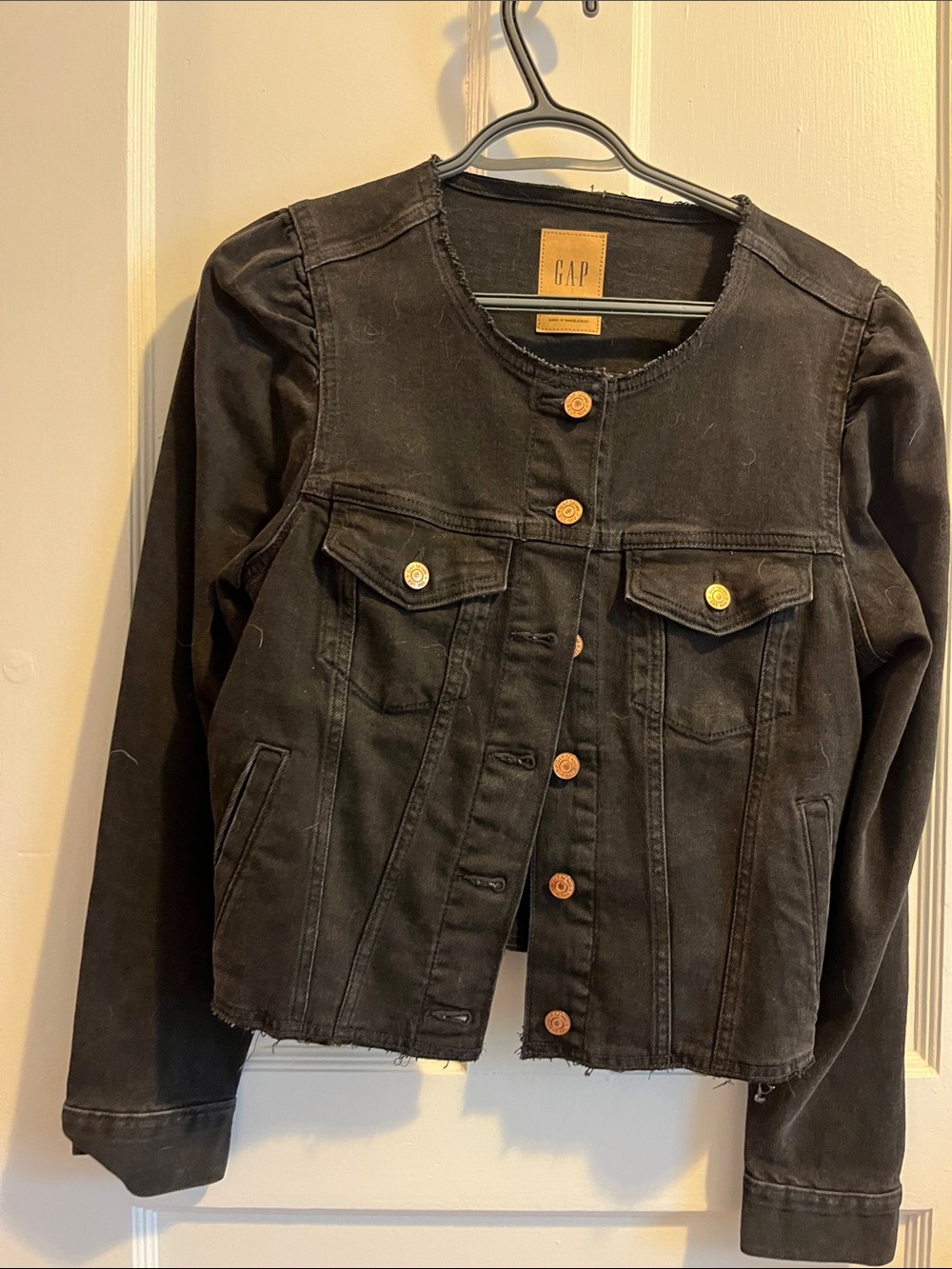 Gap Black Jean Jacket